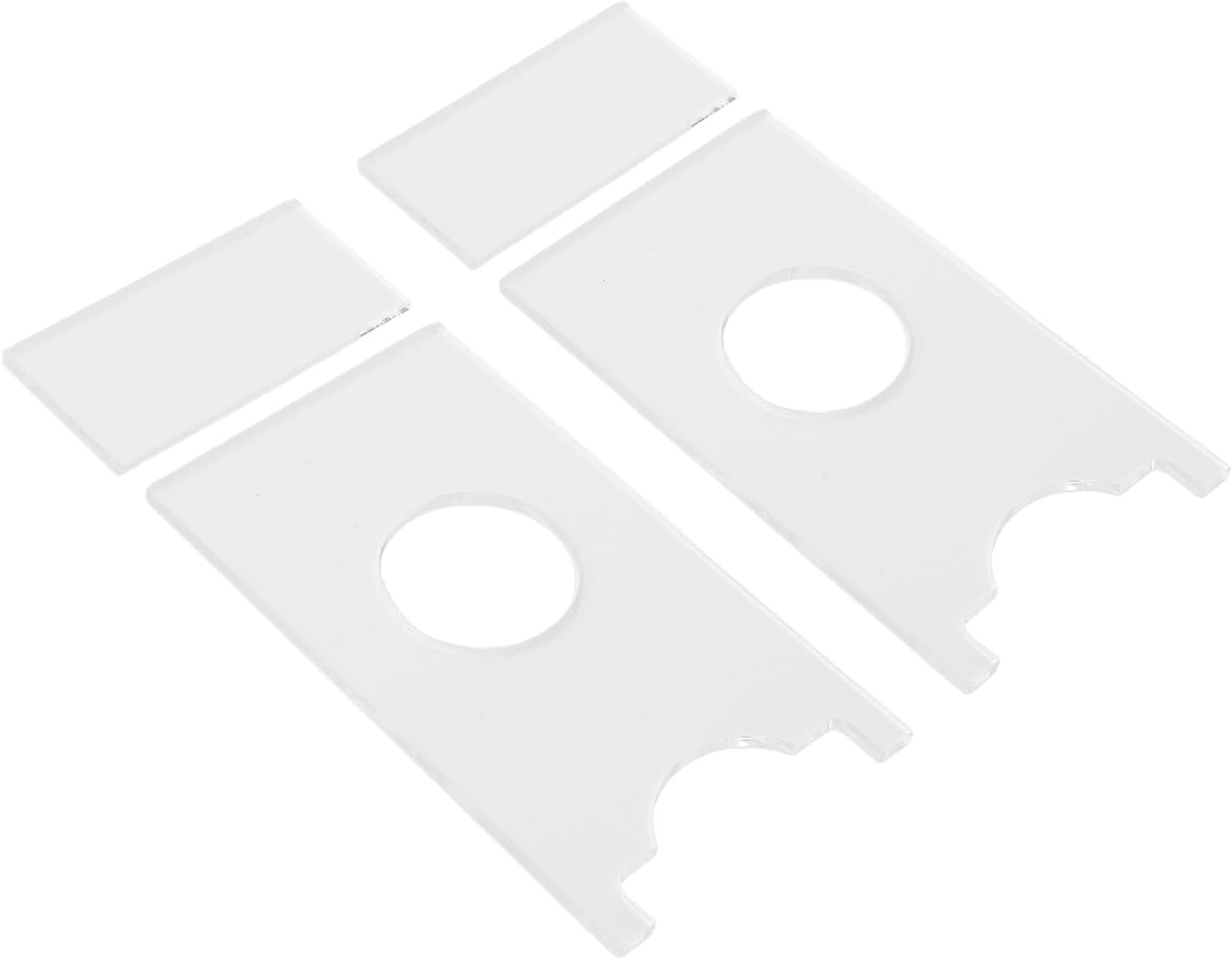 Set Mit 2 Wandabstandshaltern Für Möbel, Acryl-sofastopper Zur Brandverhütung, Freihaltung Des Platzes Hinter Dem Sofa Und Zugang Zu Steckdosen Und