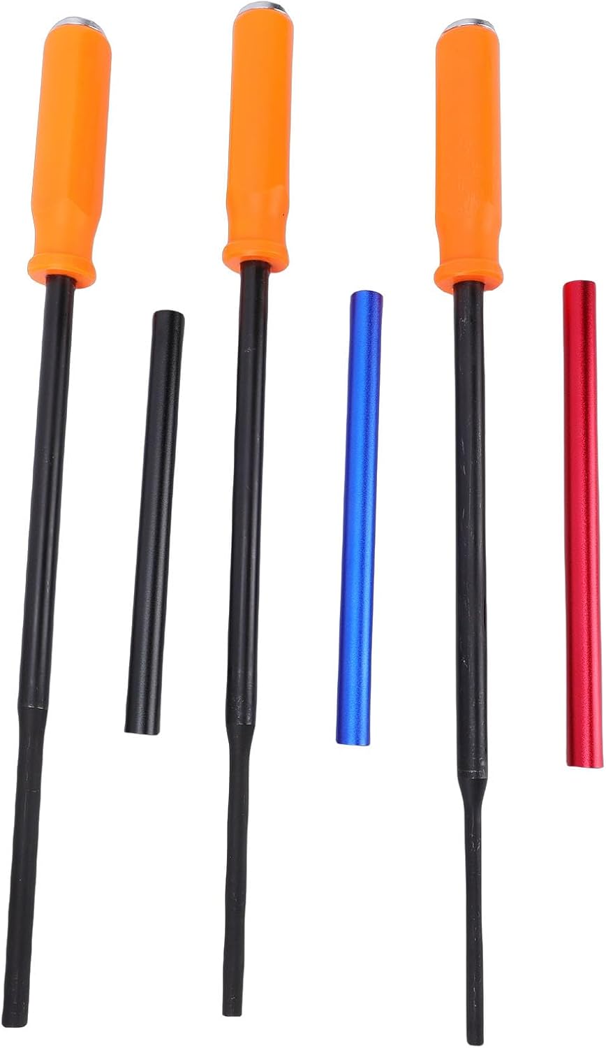 Langer Stiftaustreiber-satz Mit Ergonomischem Griff Und Schlagkappe, 1/4", 5/16" Und 3/8" Austreiberköpfe Zum Entfernen Von Bremssattelbolzen, 40 Cm