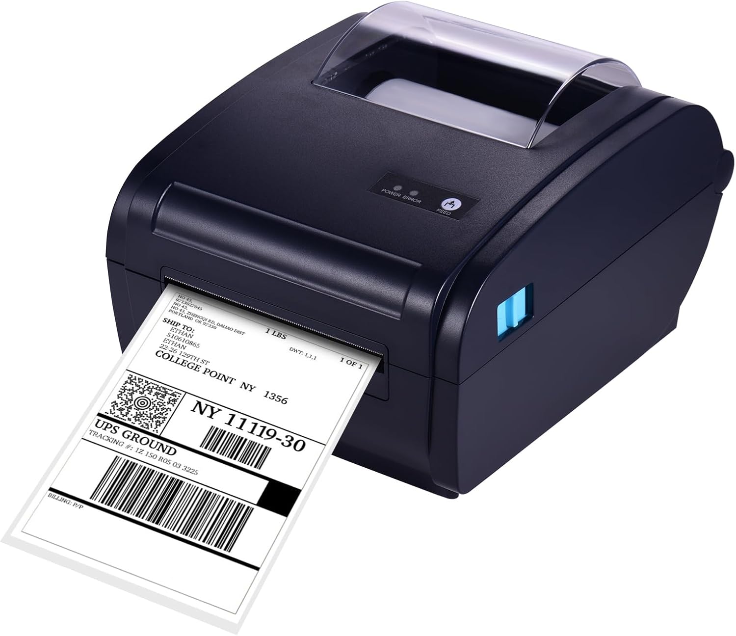 203 Dpi Usb-bluetooth-thermoetikettendrucker Mit 160 Mm/s Druckgeschwindigkeit