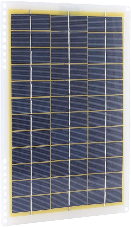 10w 18v Polysilizium-solarpanel, Ip65 Für Camping, Wandern, Reisen, Outdoor-aktivitäten