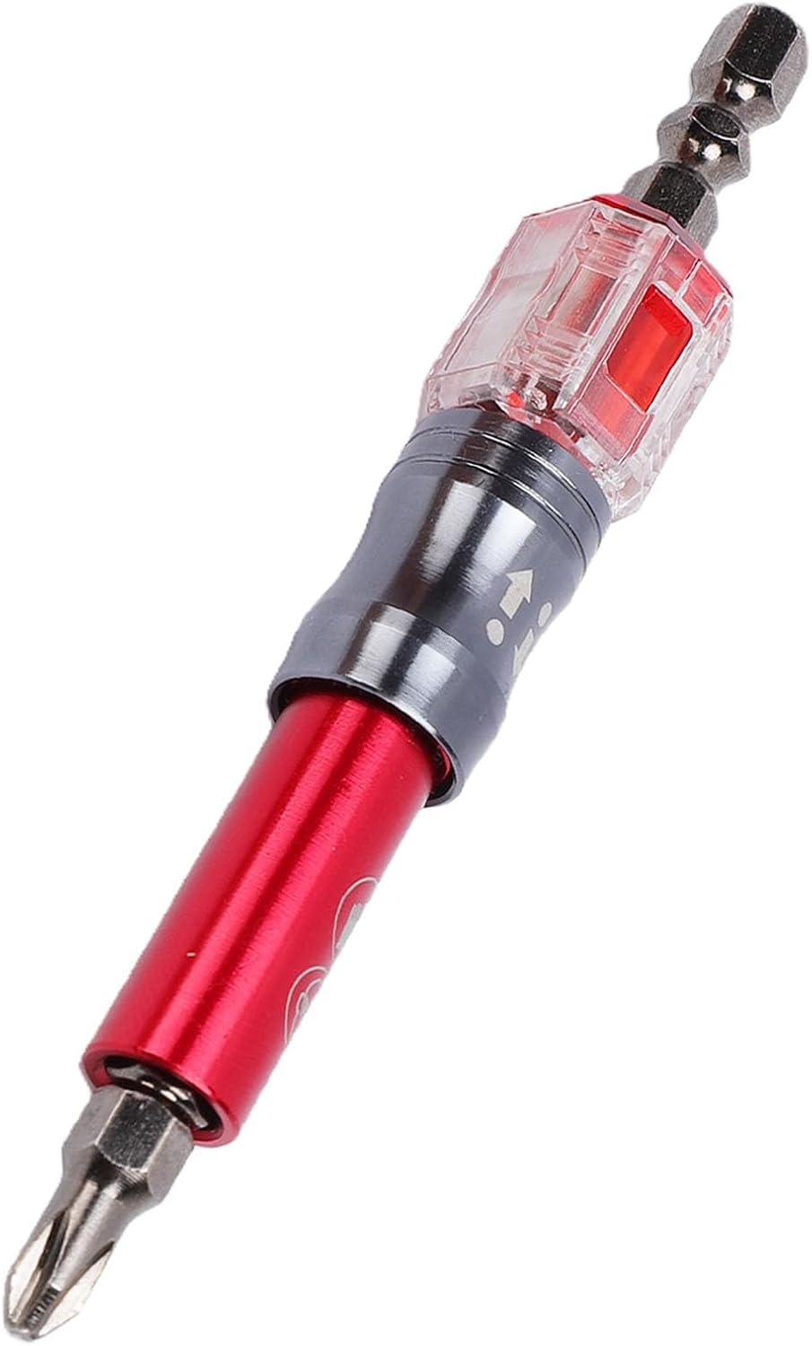 3-in-1 Verlängerungs-steckschlüssel-bit-set, 1/4-zoll-sechskantantrieb-verlängerungsstangenadapterhalter Aus Legiertem Stahl, Wackelfrei