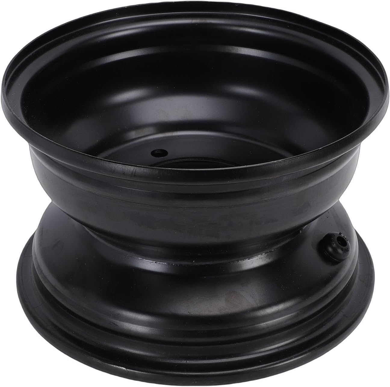 19x7-8 8 Zoll Kartfelge, 4-loch Stahl-atv-felge Mit Hochfester Beschichtung Für Atv, Quad, Dirtbike, Buggy, Aufsitzrasenmäher