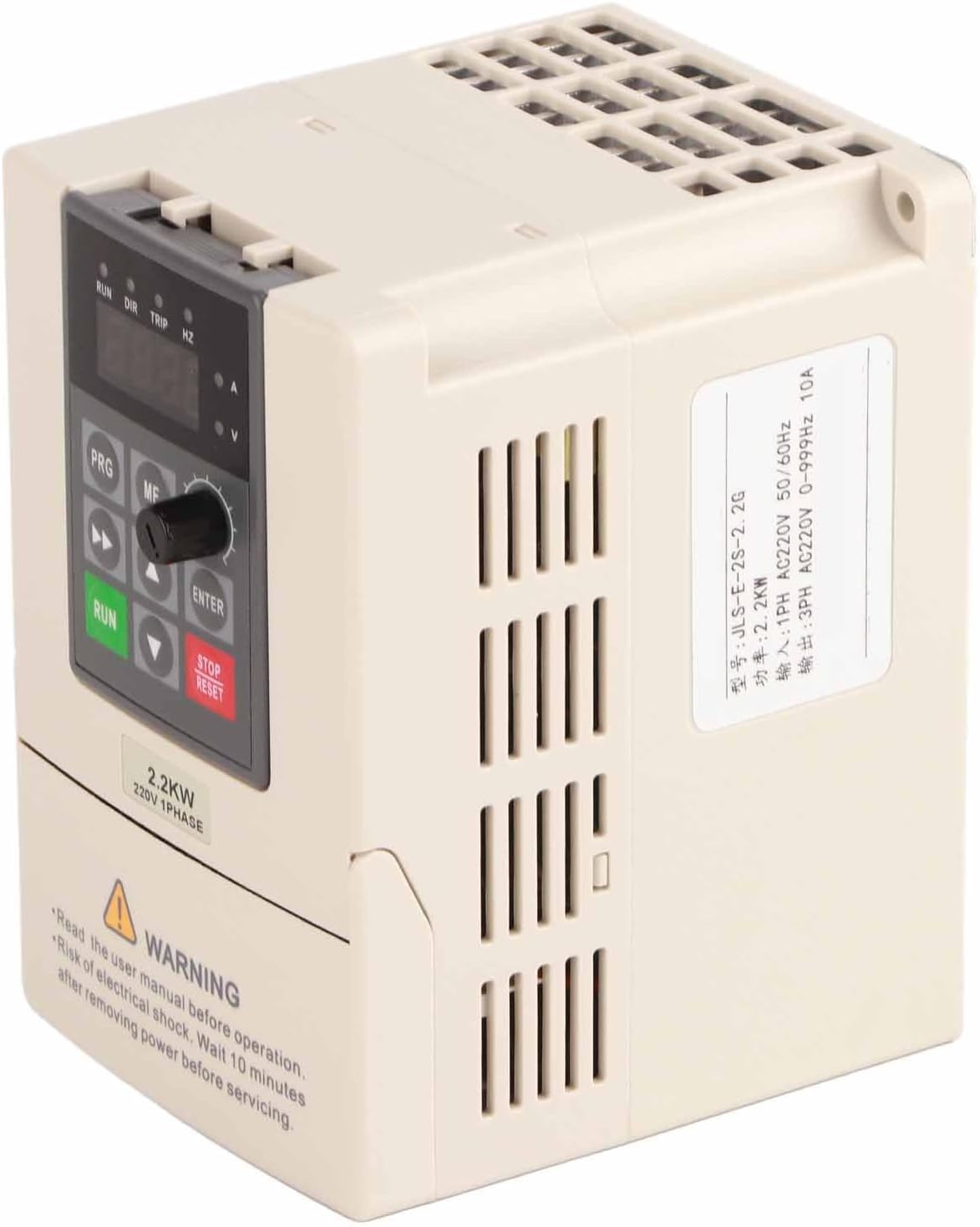 2,2 Kw Monophasen-/3-phasen-frequenzumrichter (220 V) Mit Variabler Frequenz (vfd) Für Pumpensteuerung Und Durchflussregelung, Graviermaschine