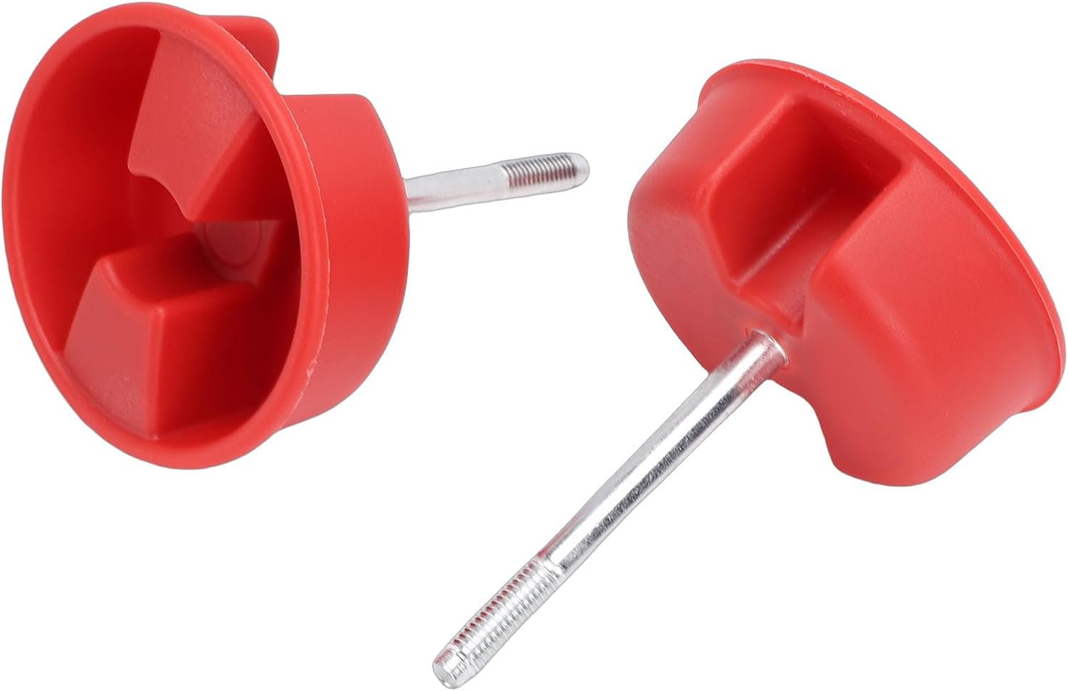 Ersatz-schraubknopf Für Jk 2007–2018, Präzisionsgefertigte Knopfform Für Sicheren Halt, In Leuchtendem Rot, Oem 1cj57dx9