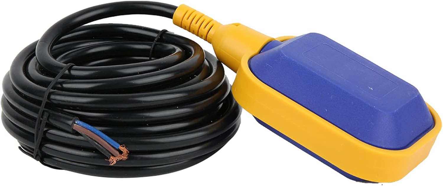 Schwimmerschalter Für Flüssigkeitsstände, Abs-material Mit 6 M Kabel, Stabiler Wasserstandsregler Für Wassertanks Und Klärgruben