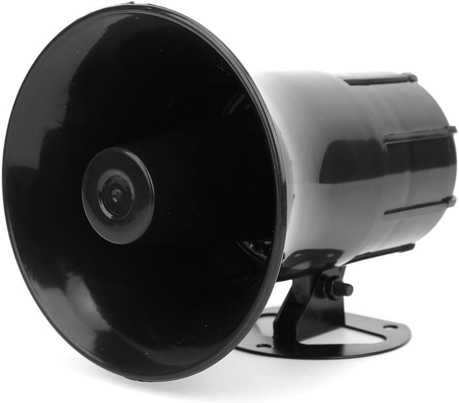Universelle Autoalarmhupe, 3 Sirenentöne, 115-db-lautsprecher Mit Alarmfunktion, Klare Sprachausgabe Für Die Meisten 12-v-fahrzeuge, Automatisches Megafon