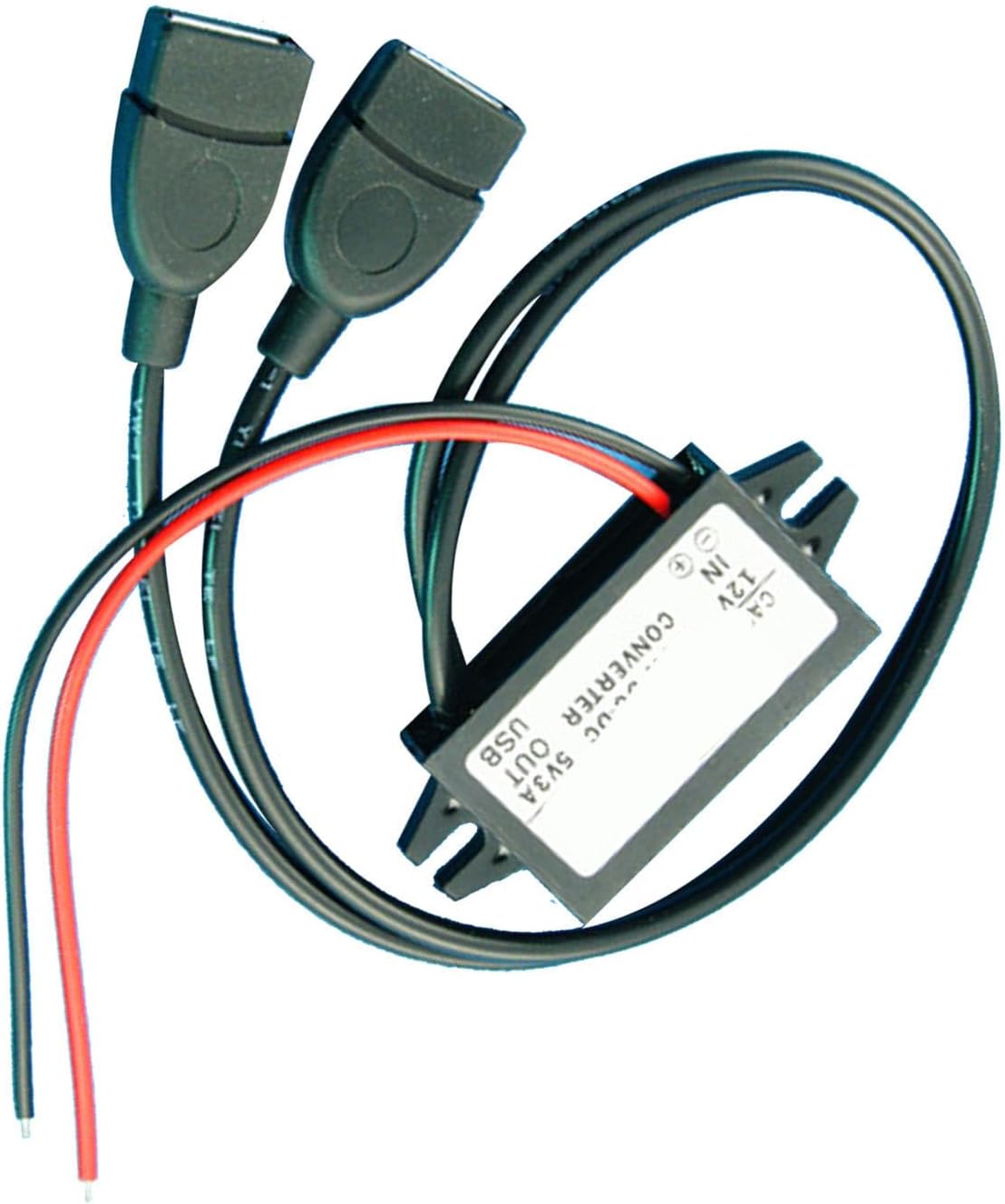 Spannungsregler Mit Reduzierter Gleichspannung Für Einen 12v-zu-5v-gleichstromwandleradapter Für Eine Stabile Stromversorgung, Ideal Für Reisen (ohne Ohrhörer)