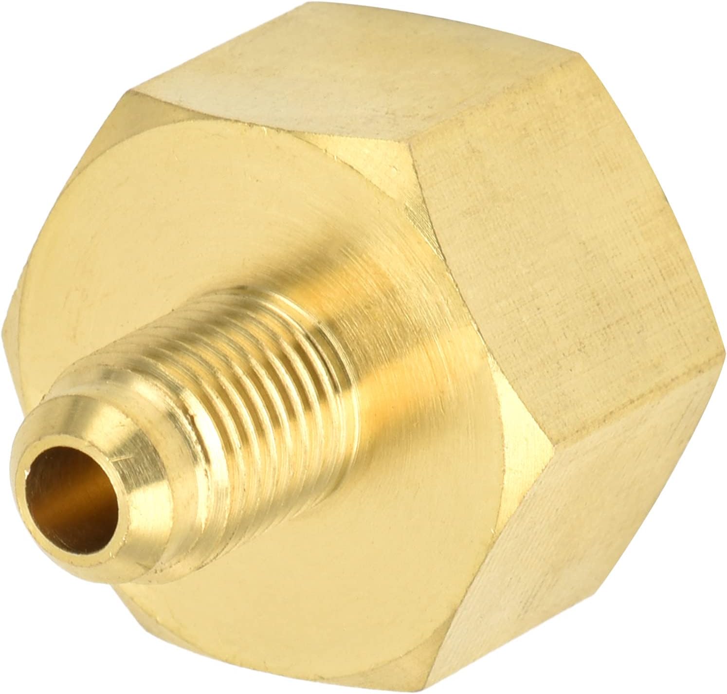 W21 Auf 1/4 Sae Kältemitteladapter Für Wechselstromanschluss, Hochdruckmessing, R32, R134a, R404a, R407c Für Auto- Und Hausklimaanlagen