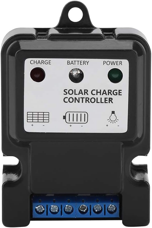 Pwm-solar-laderegler, 10 A, Kunststoff, Für System (1)