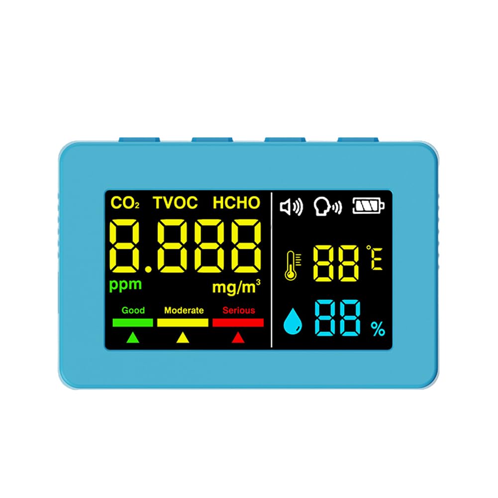 Abs-luftqualitätsdetektor, Tvoc-co2-formaldehyd-monitor