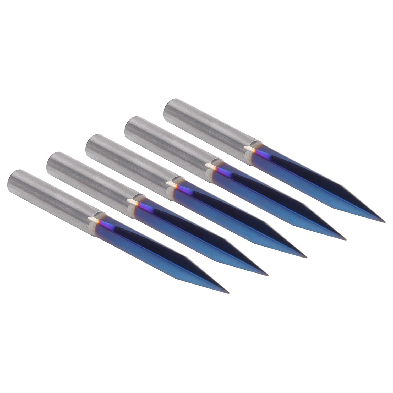 V-gravurfräser Aus Wolframstahl, 0,3 Mm Spitze