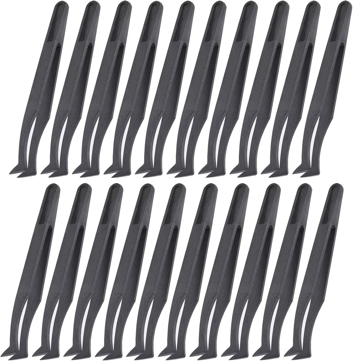 Antistatische Pinzette Aus Kohlefaser, 20-teiliges Set