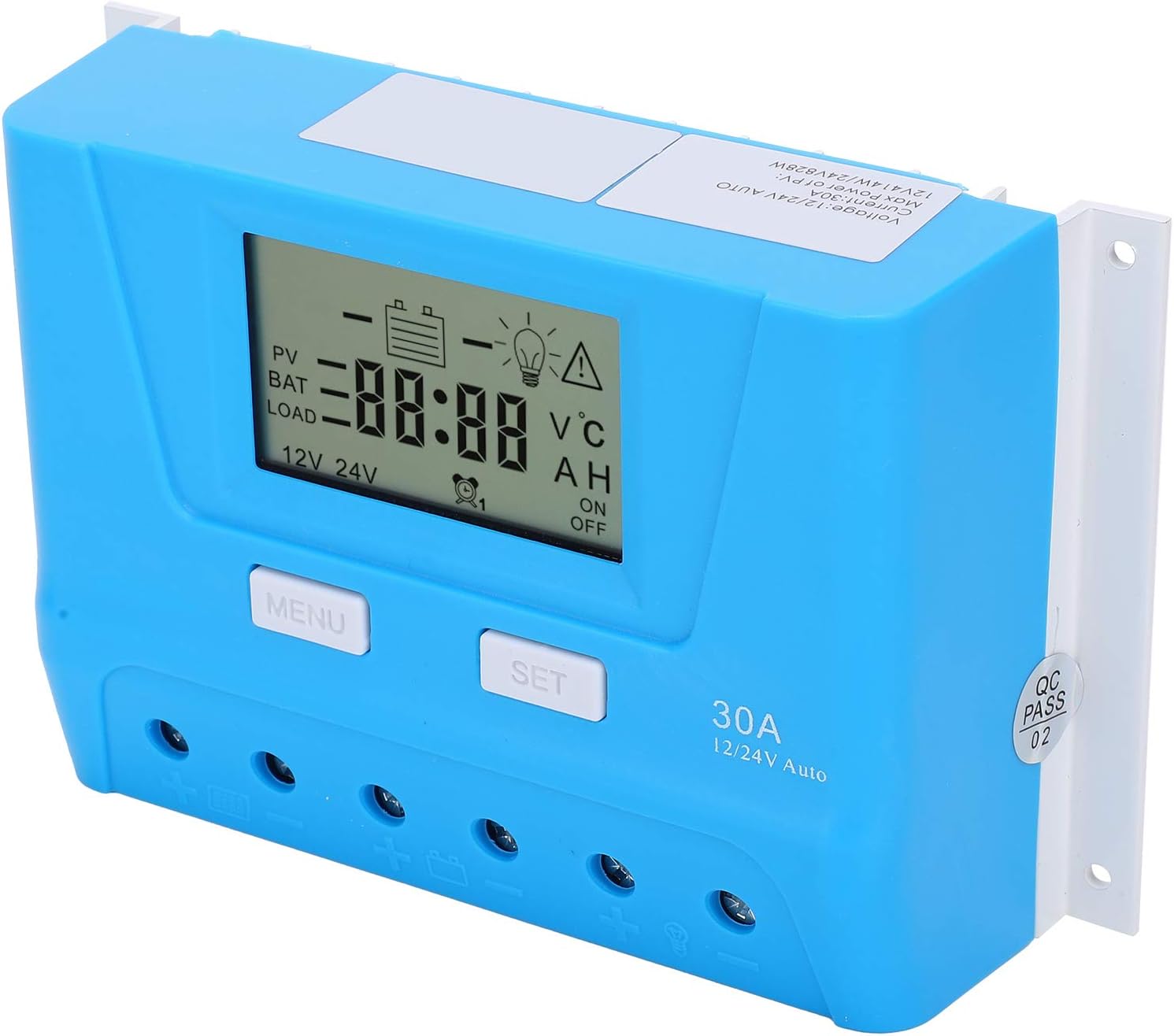 Pwm-solar-laderegler 12v 24v 30a, Erkennung