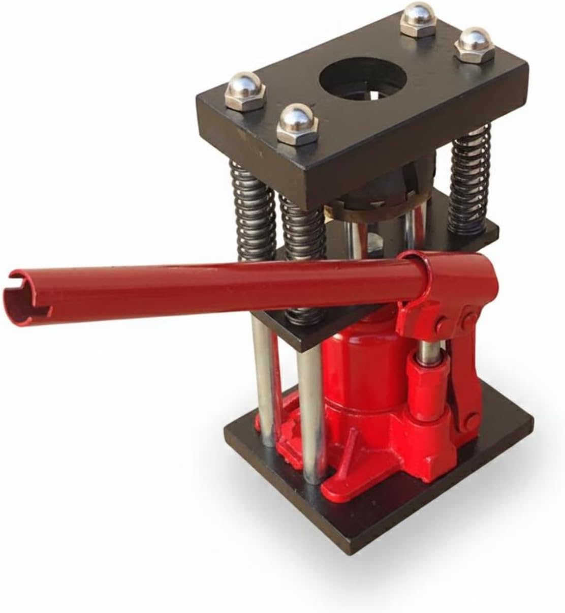 Hydraulische Rohrpresse, Manuelle Hydraulikzange, Kompakte Bauweise, Vierbackenklemme, 6 Zähne, 10–20 Mm Messbereich
