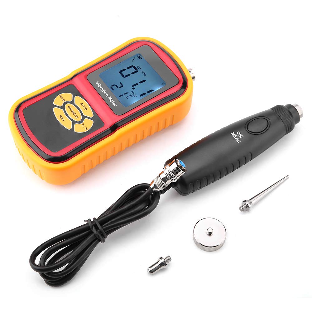 Digitales Vibrometer, Dualsensoren 0,1 Bis 199,9 M/s² Für