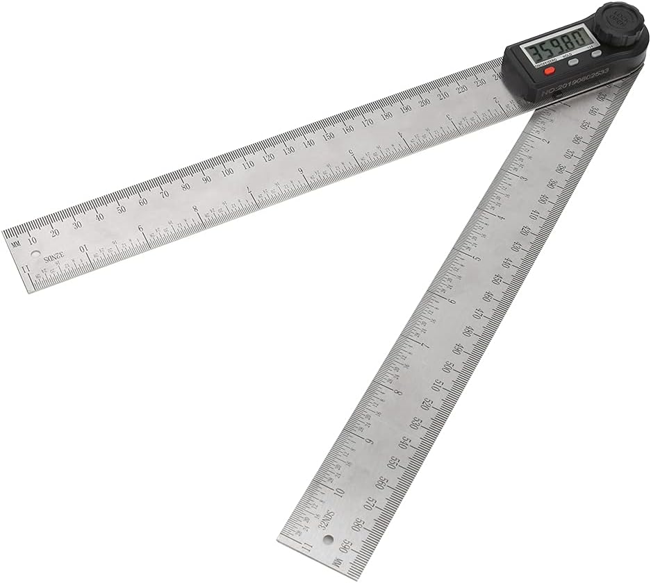 500 Mm Digitaler Winkelmesser Aus Edelstahl (300 Millimeter)