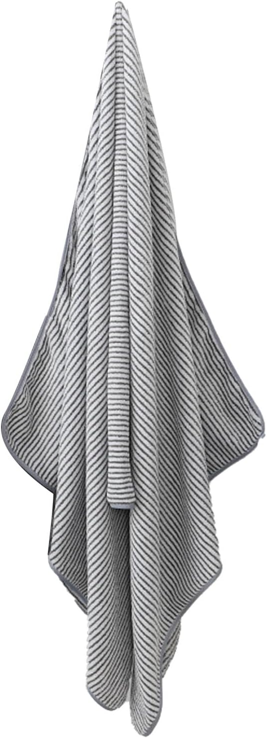 Badetuch Aus Korallenvlies, 70 X 140 Cm, Schnelltrocknend (gestreift)