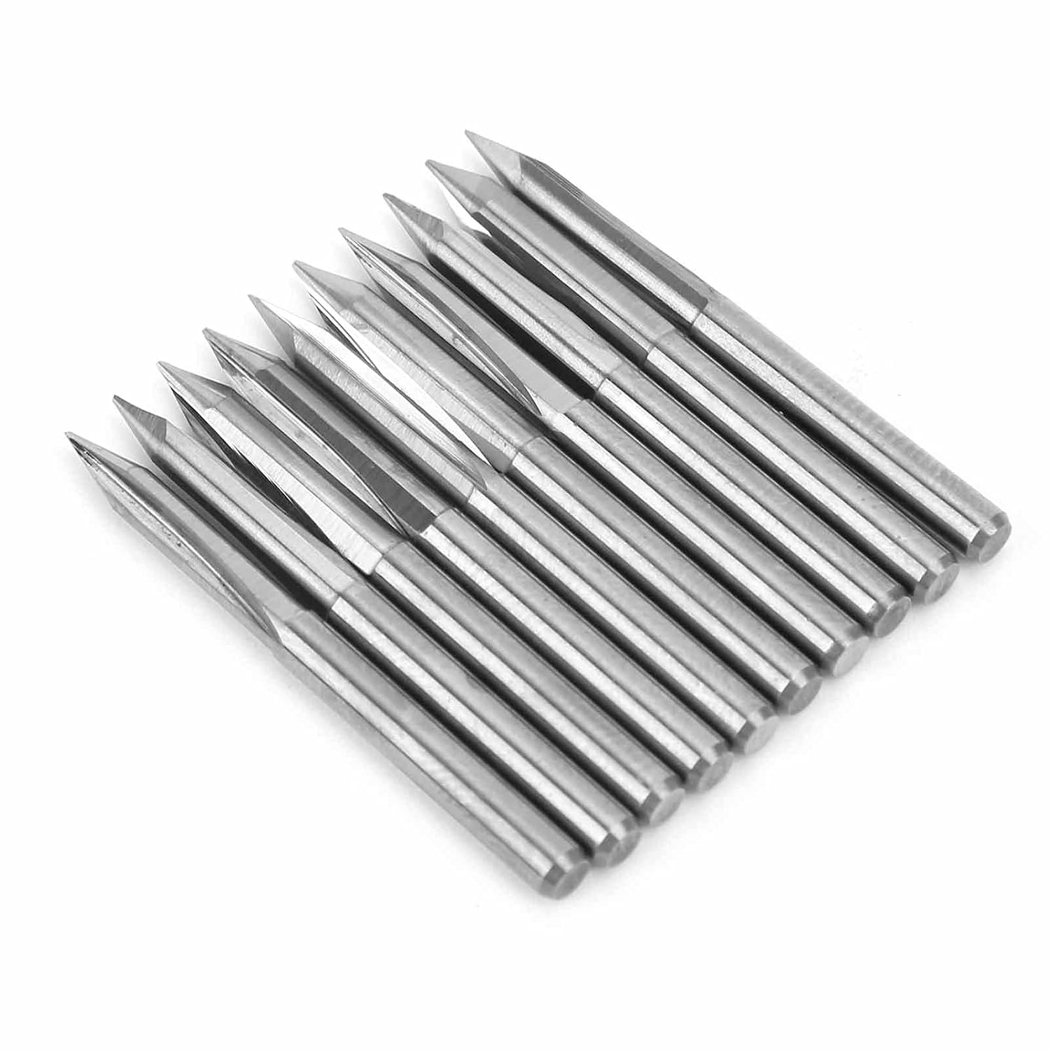 Satz Fräser Aus Wolframkarbid, 10-teilig, 3,175 Mm
