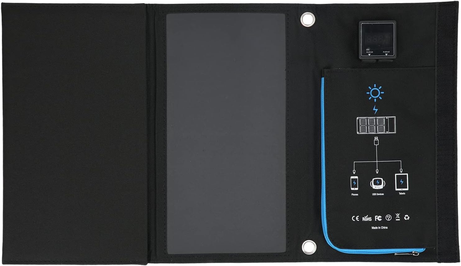 Faltbare Dc-solarladetasche, Hochleistungs-solarpanel