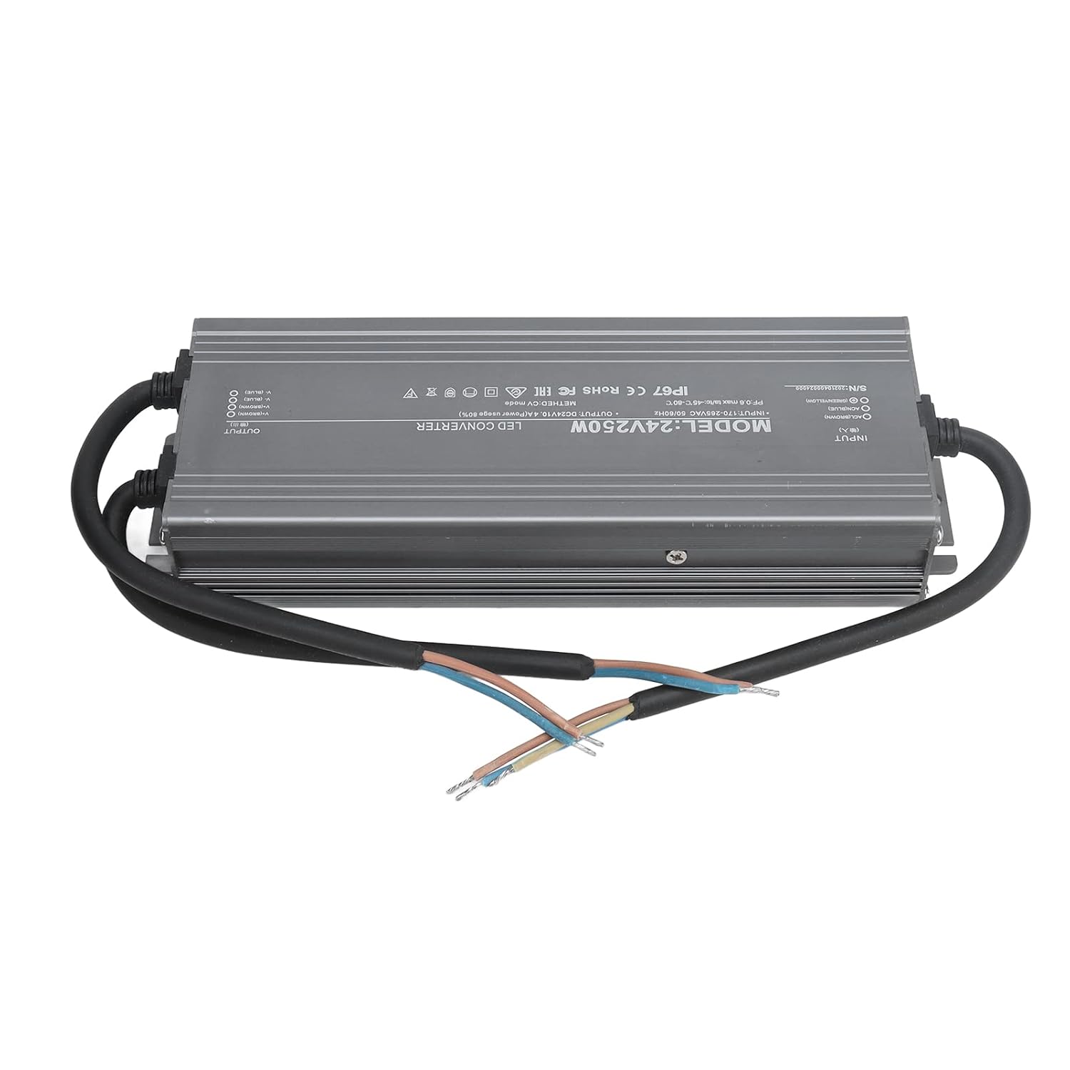 Wasserdichter Led-treiber, Ip67 250w Konstantspannungsnetzteil