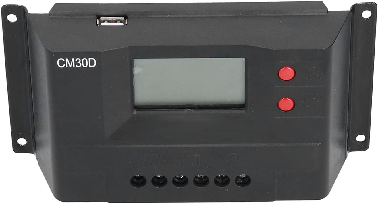12v/24v Auto-pwm-solarladeregler, 30a Lcd