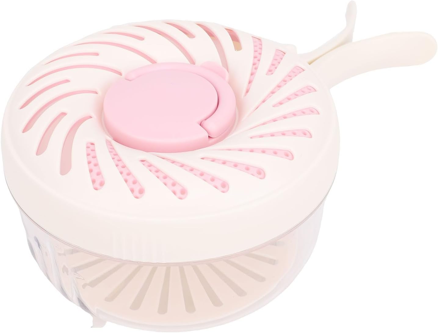 Sieb Mit Deckel, Faltbar Zur Einfachen Aufbewahrung (pink)