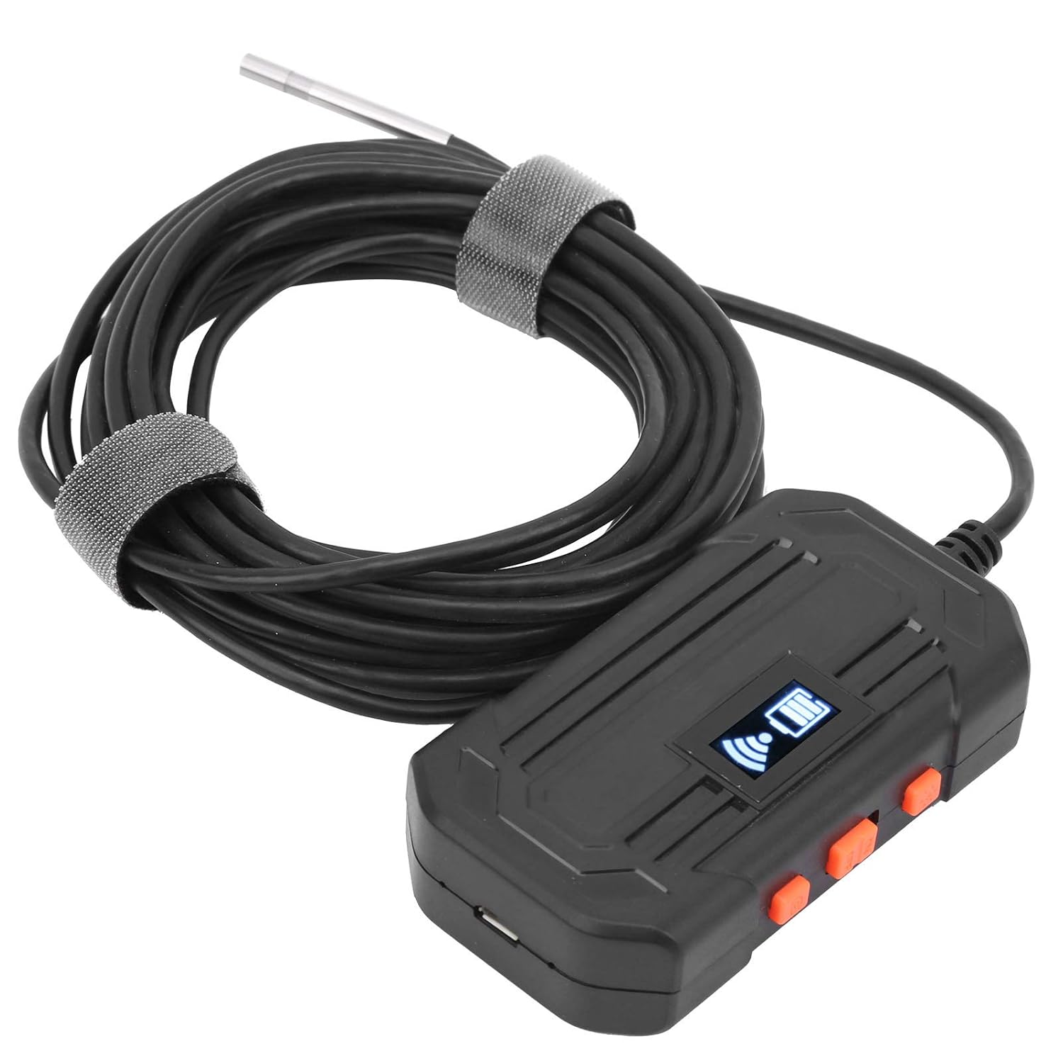 Rohrinspektionsendoskop, Industrielles Abs-wlan-endoskop Mit 3,9-mm-kamera (1080p) Und 6 Leds, 2600-mah-akku Für Die Inspektion Von Elektrischen Abflüssen Und Motorleitungen