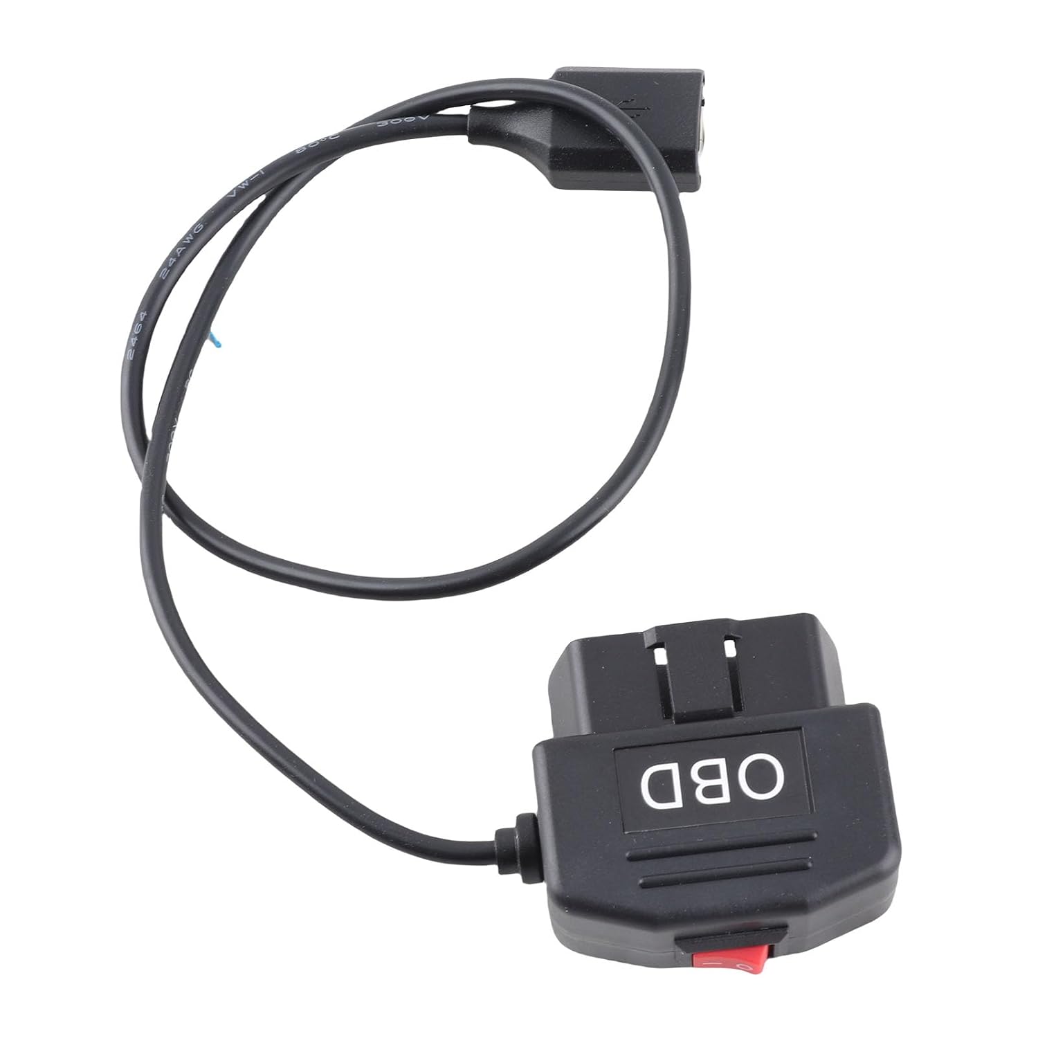18,9 Zoll Obd-stromkabel Mit Schalter