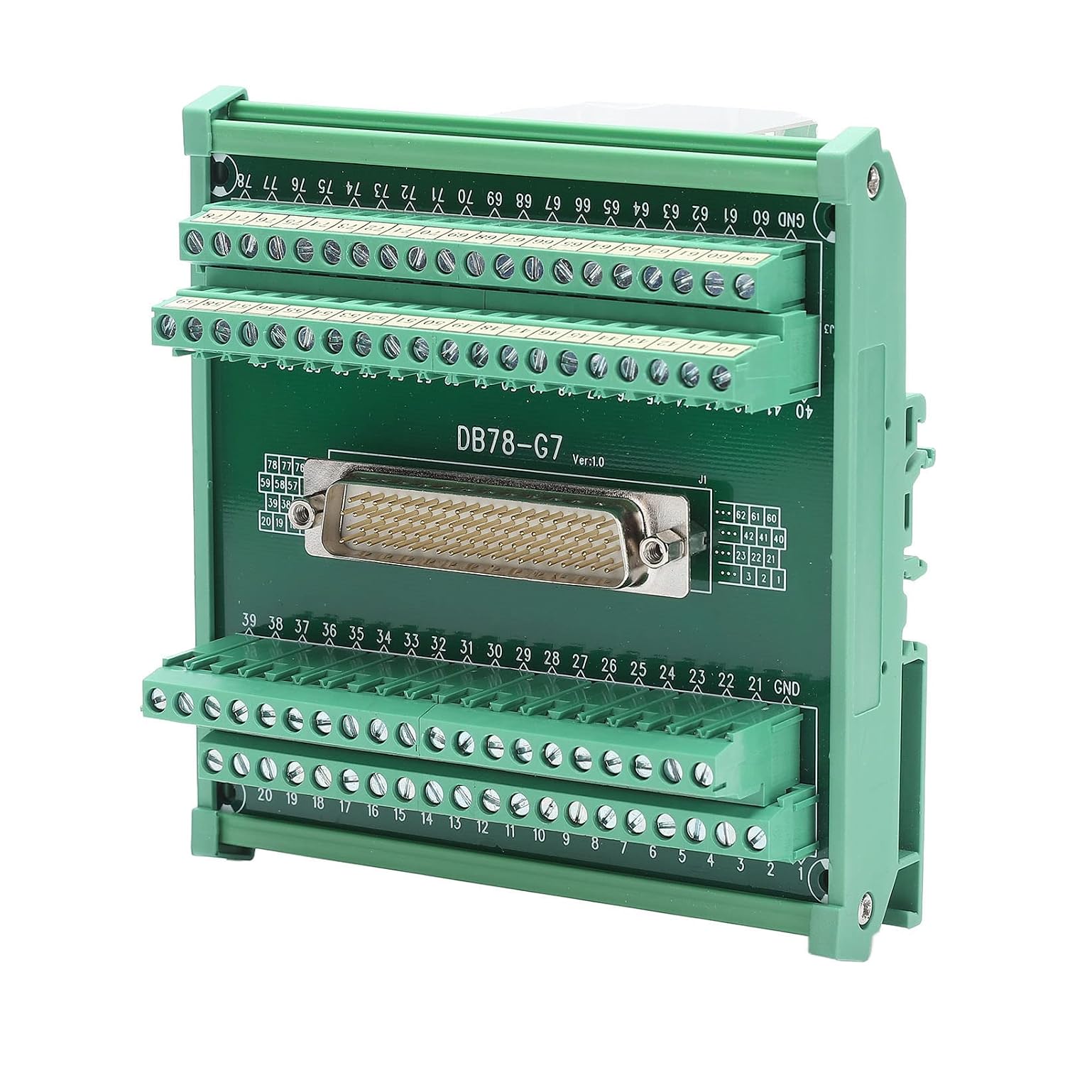Klemmenblock, Db78-g7 Dc 60v Din-schienenmontage