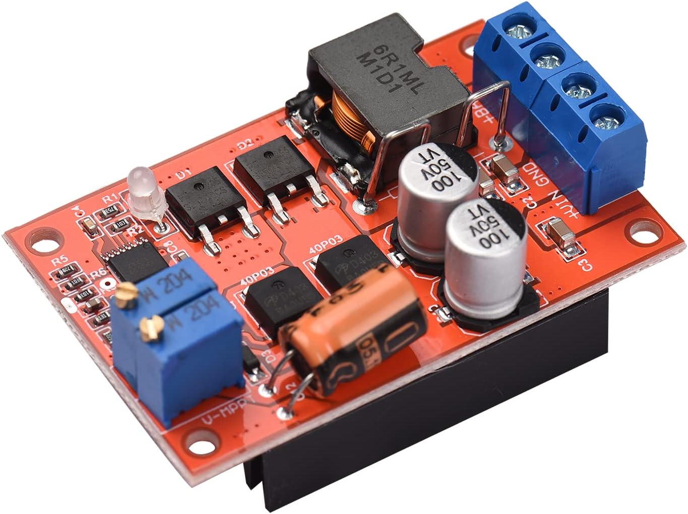 Mppt-solar-laderegler-leiterplattenmodul 100 W, Einstellbare Ausgangsleistung