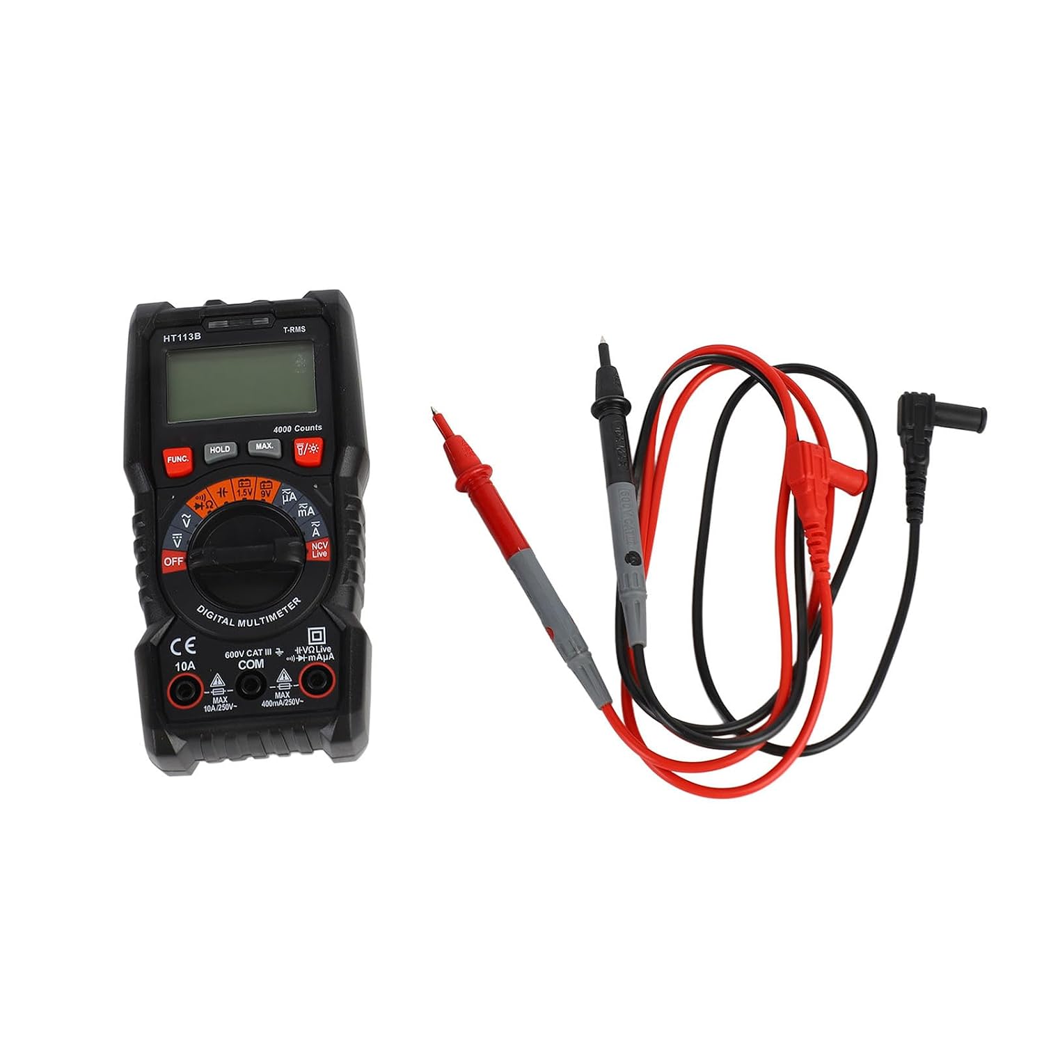 Automatisches Digitales Multimeter Voltmeter Lcd 4000 Counts True