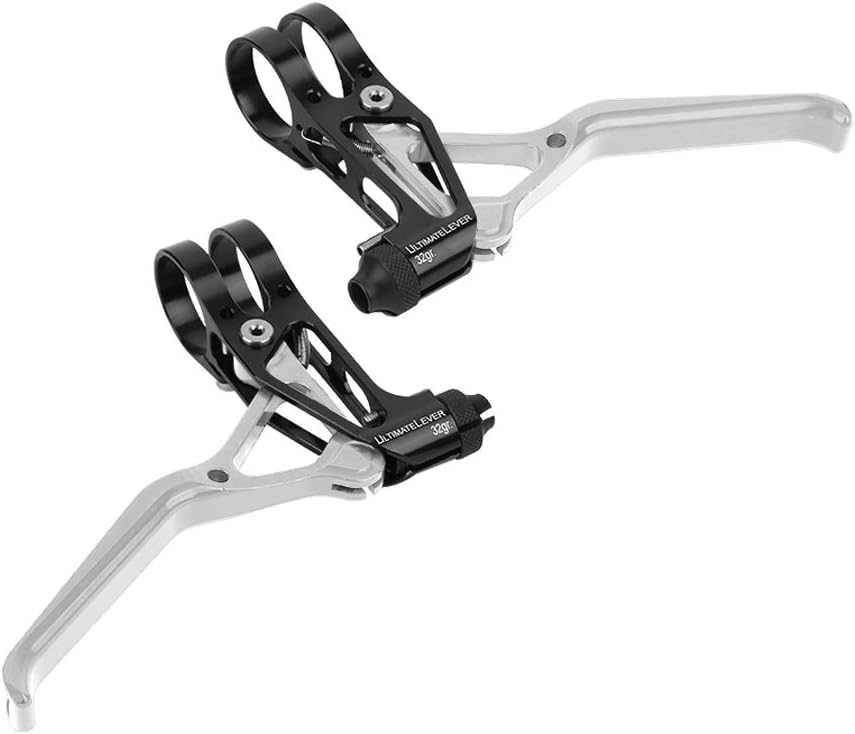 Mountainbike-bremshebel Aus Aluminiumlegierung, Links/rechts (silber)