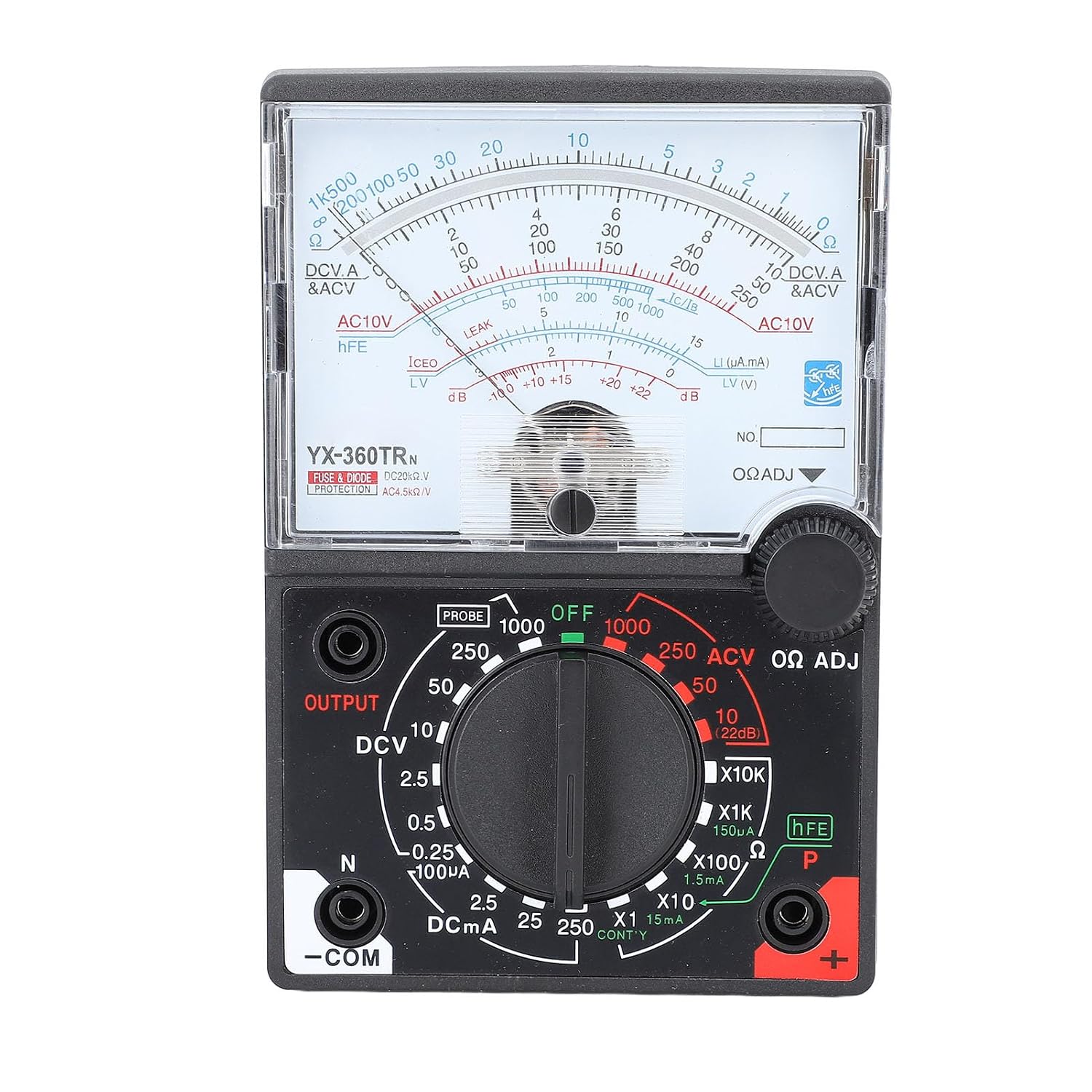 Yx 360trn Hochpräzisions-analogmultimeter Mit Zeigeranzeige