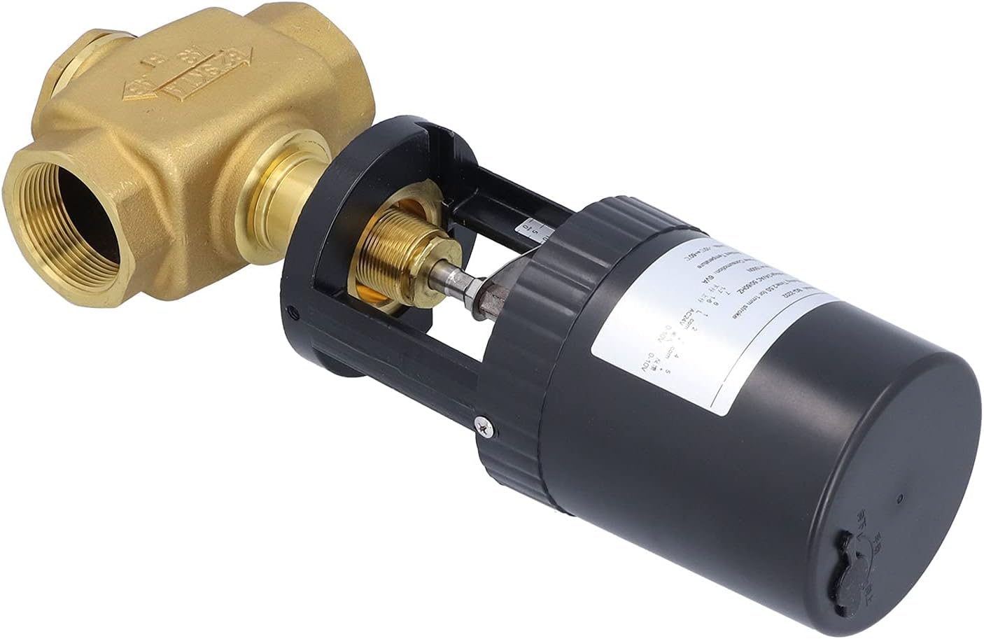 Motorisiertes Messingventil Dn40, Ac 24v, 2-wege (dn32)
