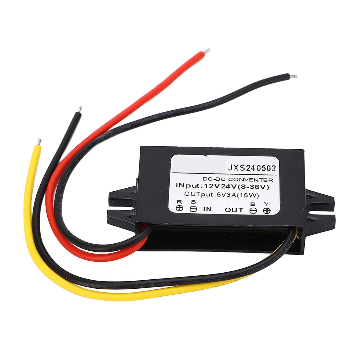 Dc-abwärtswandlermodul, Ip67 Wasserdicht, 12 V/24 V Auf 5 V, 3 A, Spannungsreglermodul, Hochspannungstransformatormodul