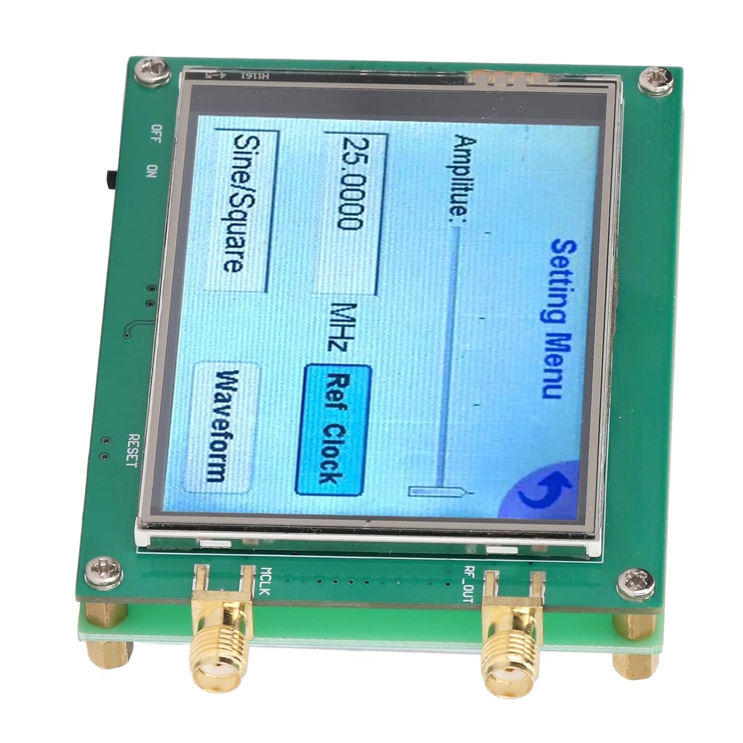 Hf-generator-frequenzabtastmodul, Leiterplatte 35 Mhz Bis 6 Ghz, Touchscreen- Und Pc-steuerung, 4-stufige Amplitude, Sma-ausgang Für Elektronikprüflaboranten