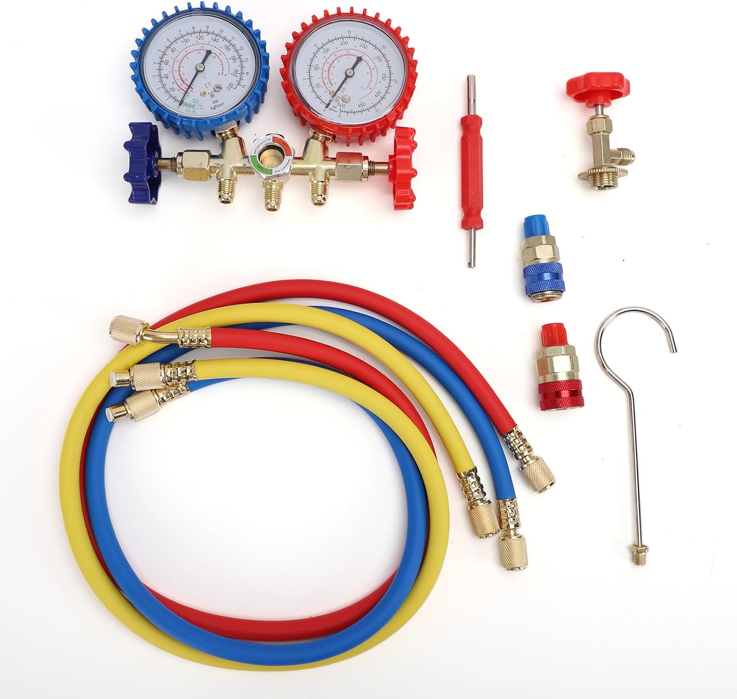 Manometer-verteiler Für Klimaanlagen, Hvac-befüllset Für