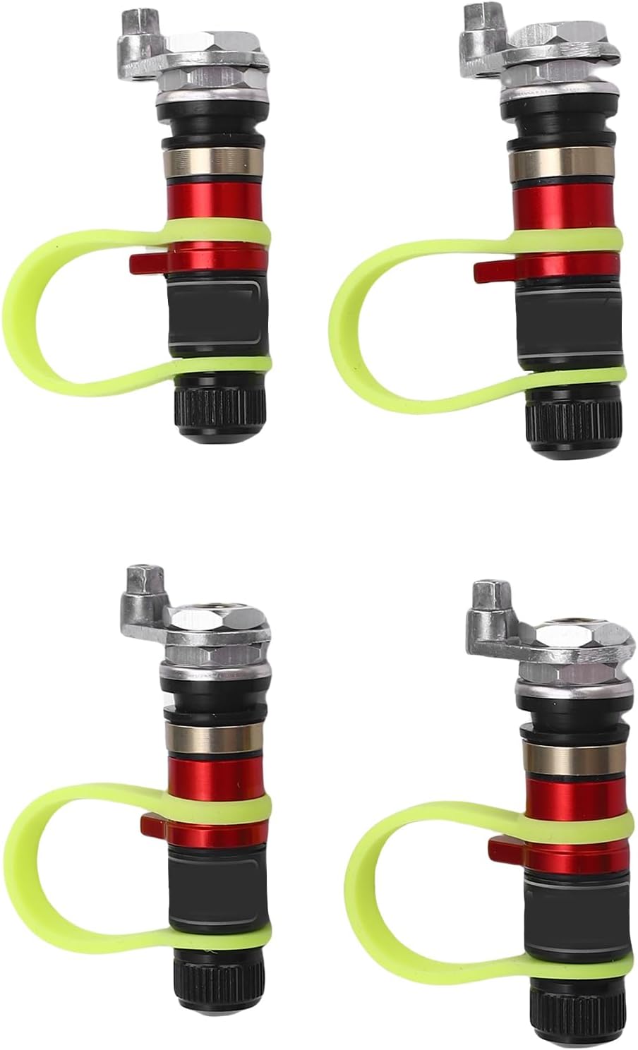 4-teiliges Reifenentlüfter-set, 10-30 Psi, Schnellverschluss