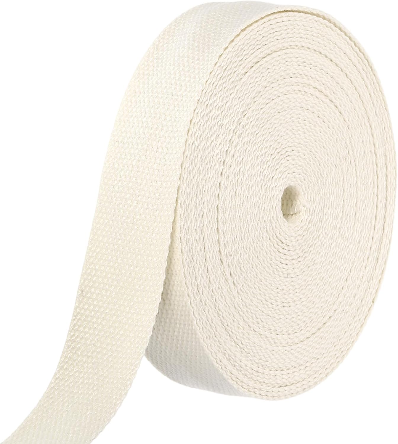 Polyester-baumwoll-gurtband, 10 M X 32 Mm X 1,5 Mm (l X B X H), Beige
