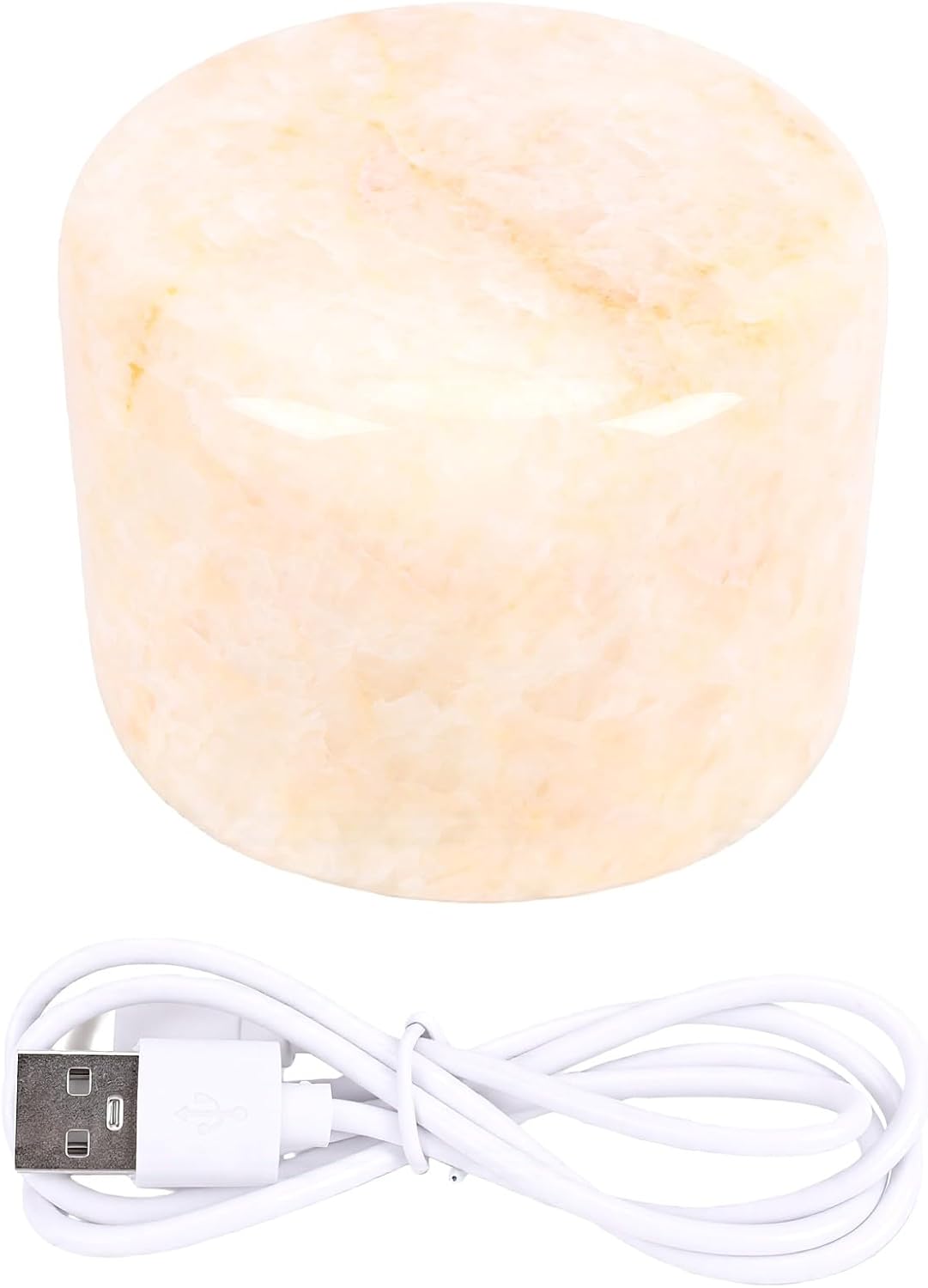 Marmor-nachtlicht, Kabellose Touch-lampe Mit 3 Helligkeitsstufen