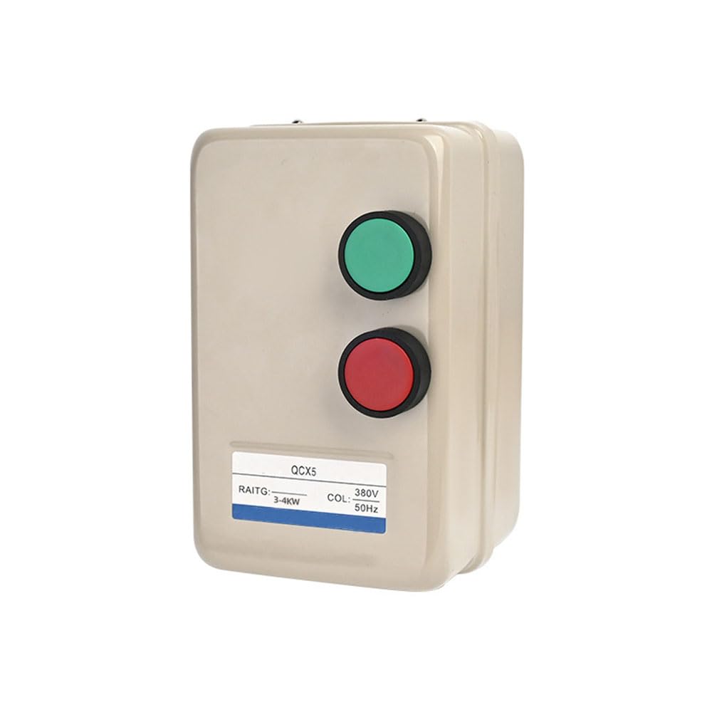 Dreiphasiger 380v-magnetschalter-motorstarter, Magnetischer Überlast-elektromotorstarter Für Industrielle Mechanische Anlagen (3-4 Kw)