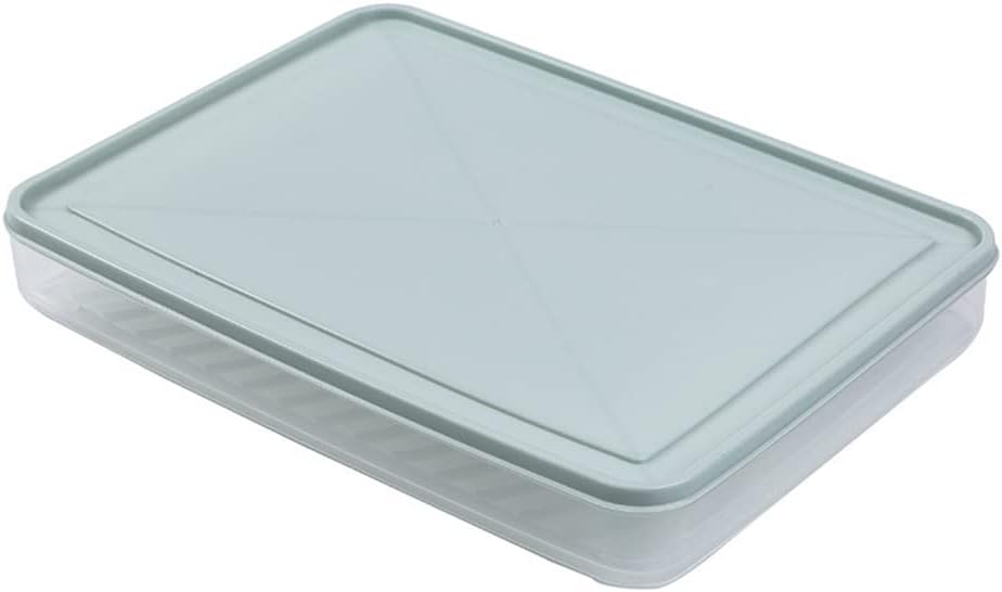 Schnellgefrierbehälter Für Den Kühlschrank, Transparente Pp-aufbewahrungsbox Mit Staubdichtem Deckel, Erhöhtem Boden, Stapelbar Zum Einfrieren