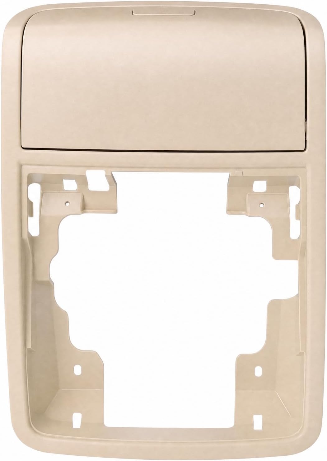 Fahrzeugspezifisches Dachfach Mit Sonnenbrillenbox Und Klappbarem Deckel, Kompakt Für Den Täglichen Gebrauch, Beige