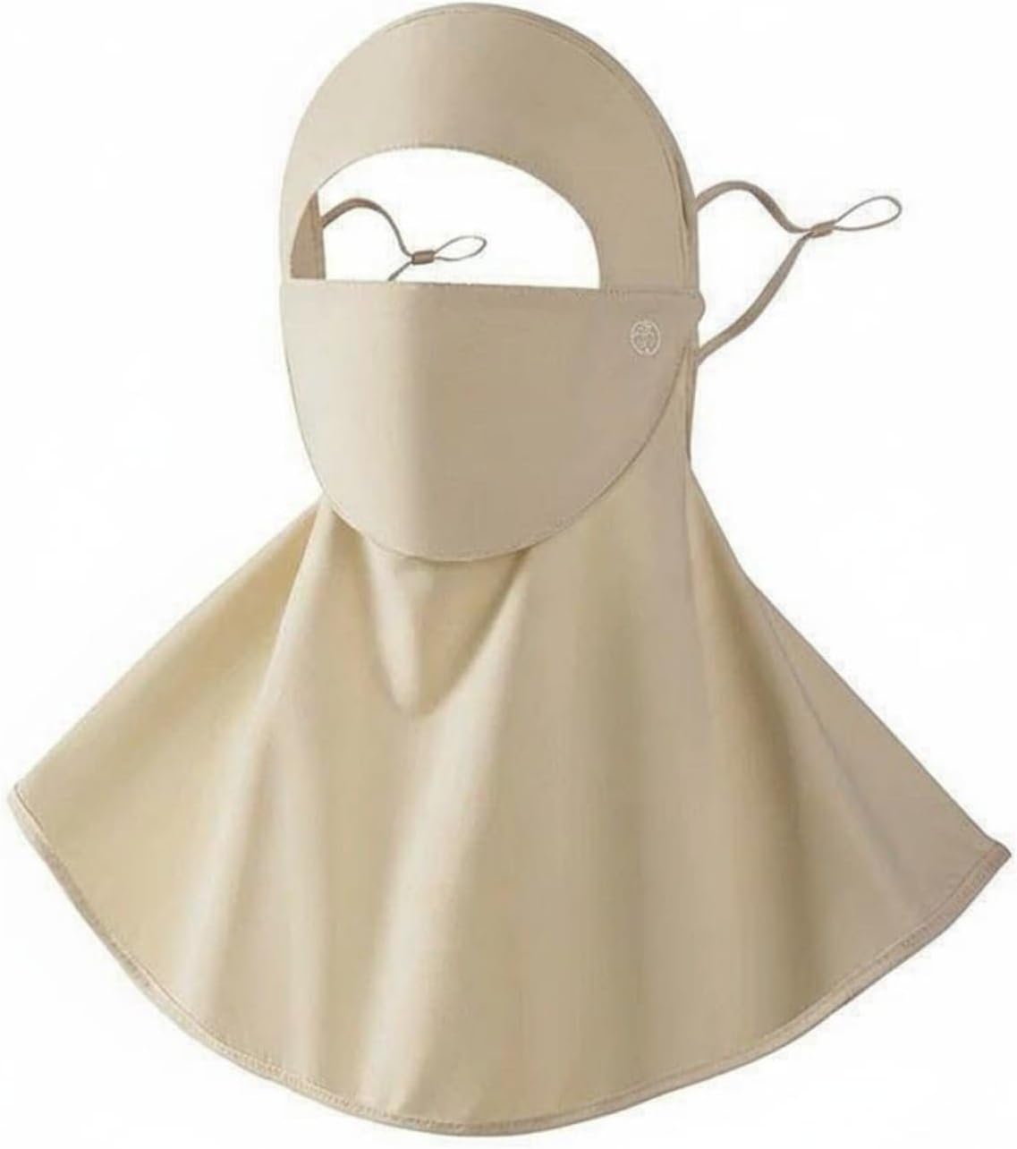Anti-frost-schal Für Damen, Gesichts- Und Halsschutz, Atmungsaktives, Kühlendes Nylongewebe Mit Trinköffnung, Beige