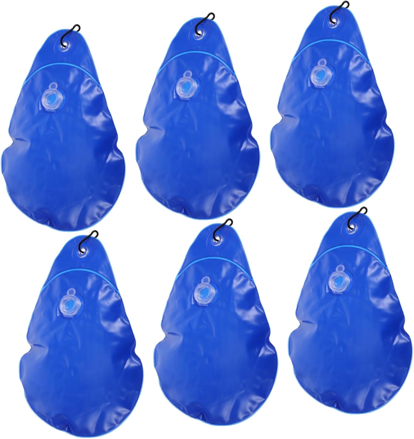 6-teiliges Pvc-poolwandset Mit Haken Für Poolabdeckung