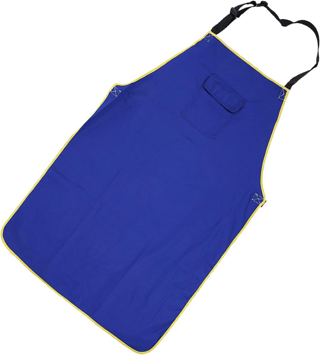 Strapazierfähige, Feuerfeste Schweißerschürze Mit Taschen, Geeignet Für Verschiedene Arbeiten.