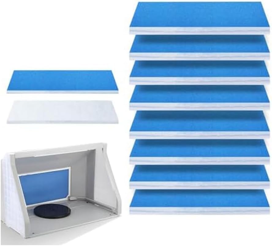 Set Mit 8 Kabinenfiltern, Doppellagiges Design Für Lackierbegeisterte Und Lackierkabinen