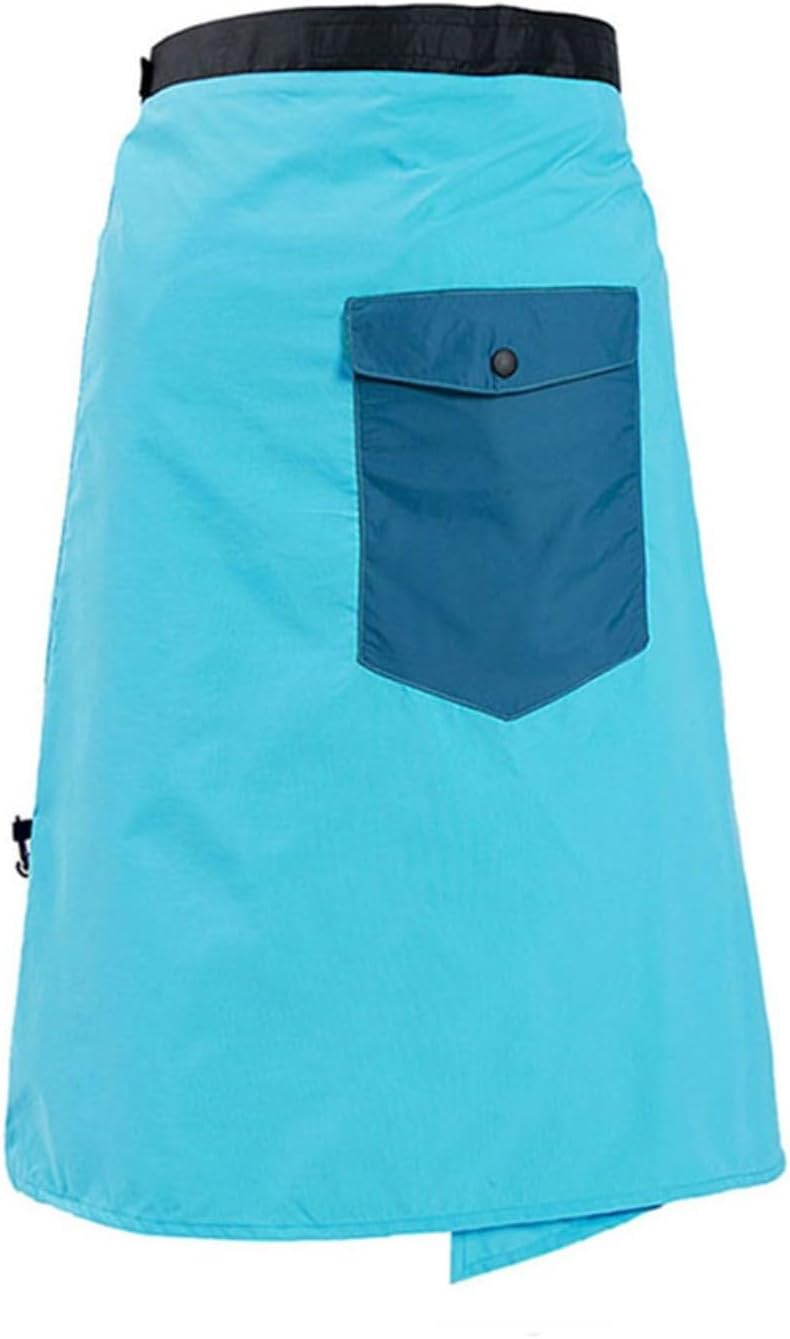Ultraleichter, Wasserdichter Nylon-regenrock Für Wandern, Camping, Radfahren, Angeln Und Andere Outdoor-aktivitäten, Faltbar Zur Aufbewahrung, Blau, Damen- Und Herrenmodell