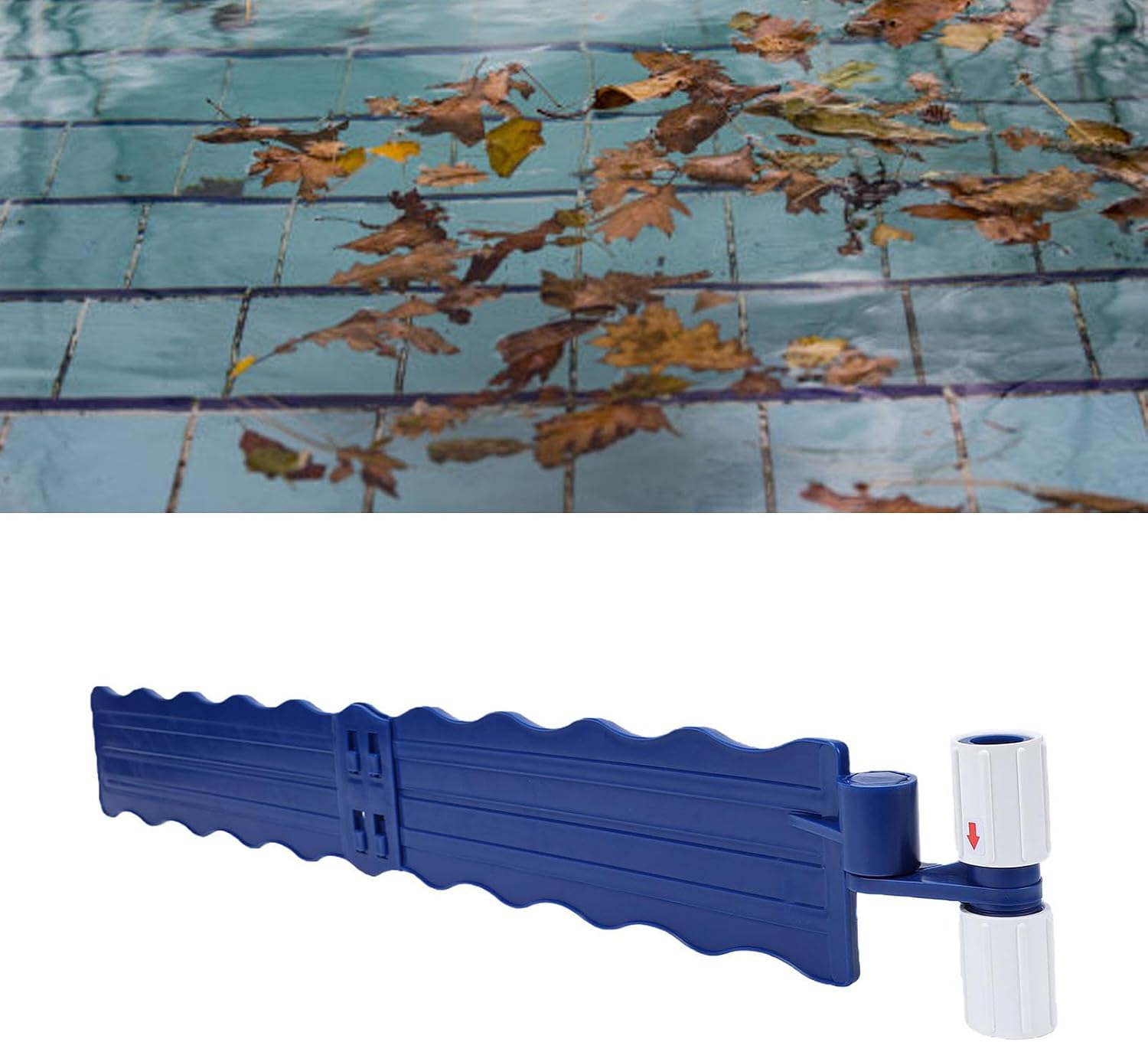 Abs-kunststoff-schwimmbad-schmutzfänger (blau)
