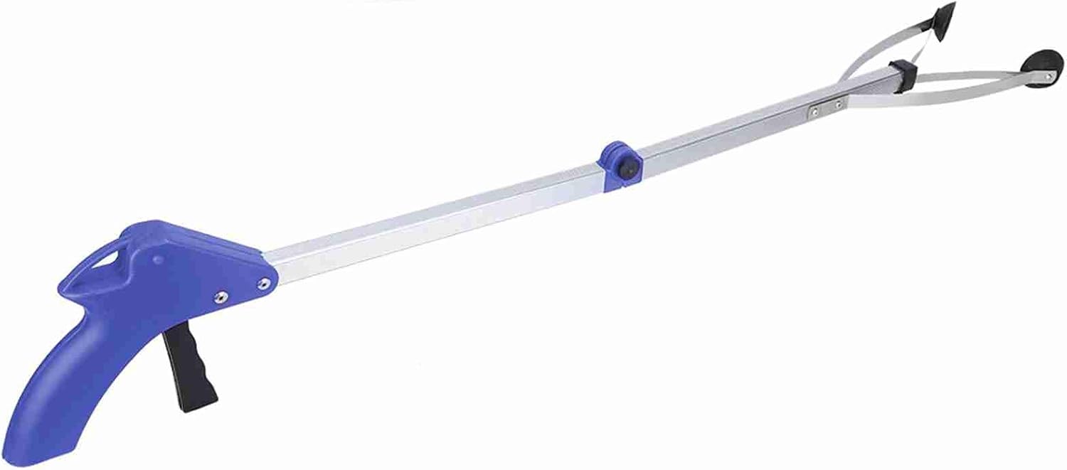 Zusammenklappbarer Laubsauger Aus Aluminiumlegierung, Ausziehbar Bis Zu 80 Cm (31,5 Zoll) Für Die Gartenreinigung Mit Verriegelungsklemme